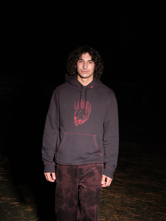 Burnher Hoodie - SCHWARZ