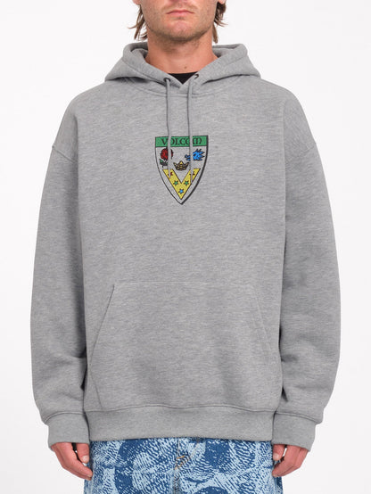 Sweat à capuche Fergadelic - HEATHER GREY
