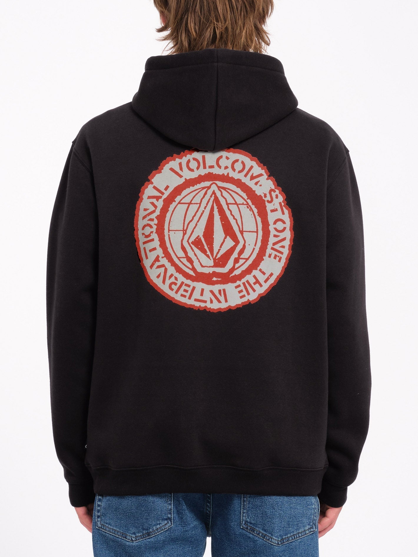 Sweat à capuche Volstoned - BLACK
