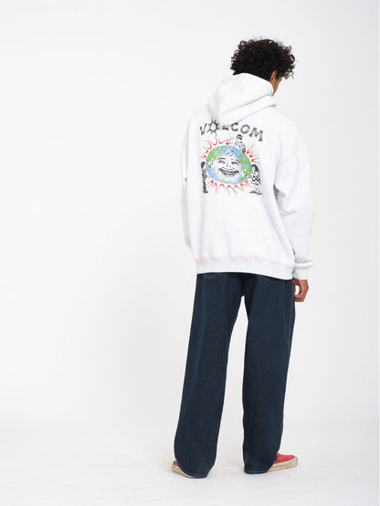 Keutchi 1 hoodie - BONE HEATHER
