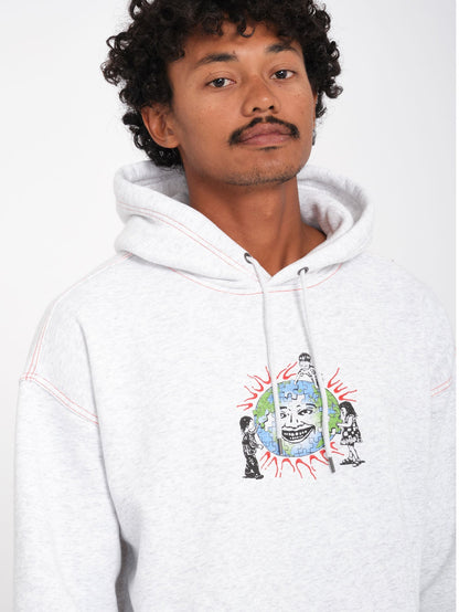Keutchi 1 hoodie - BONE HEATHER