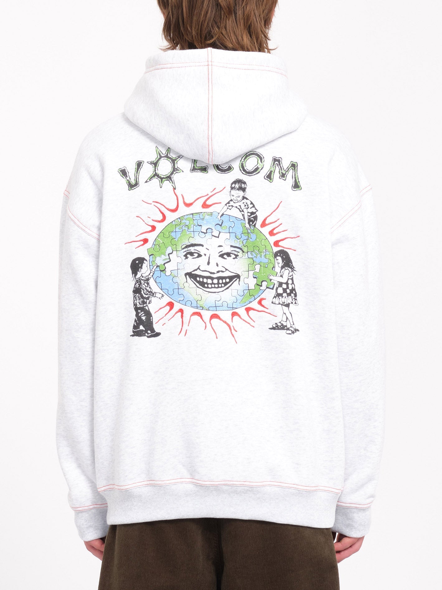 Keutchi 1 hoodie - BONE HEATHER