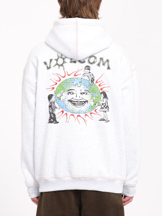 Keutchi 1 hoodie - BONE HEATHER