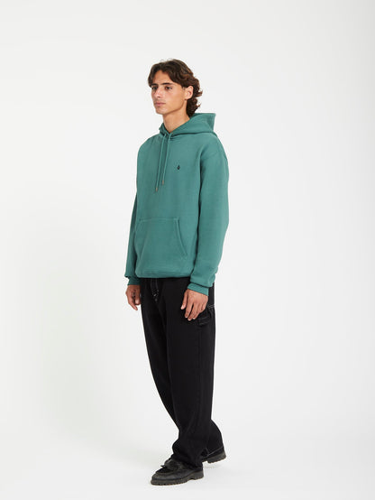 Single Stone Hoodie - MEERGRÜN