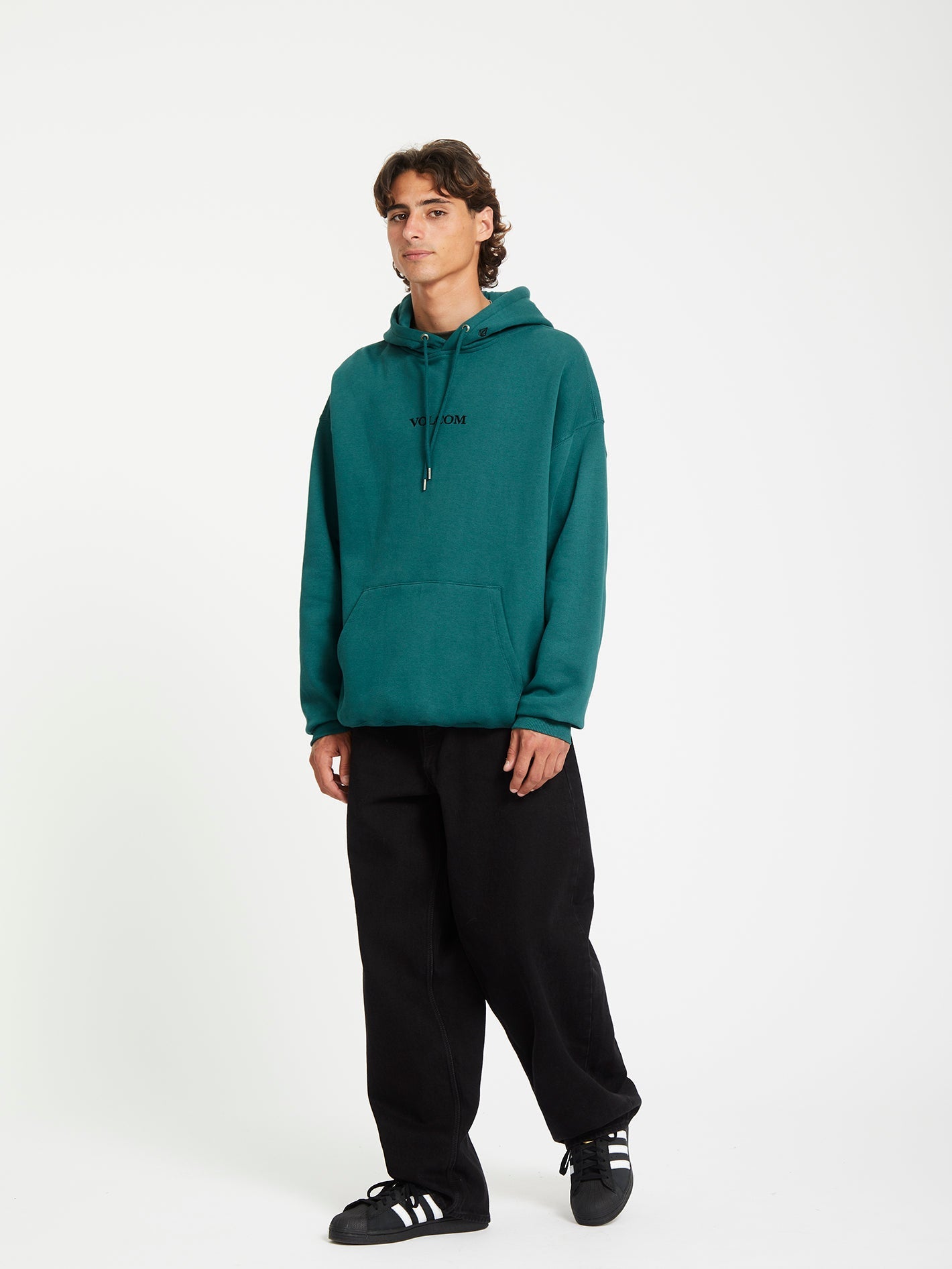 Volcom Stone Hoodie - EVERGREEN