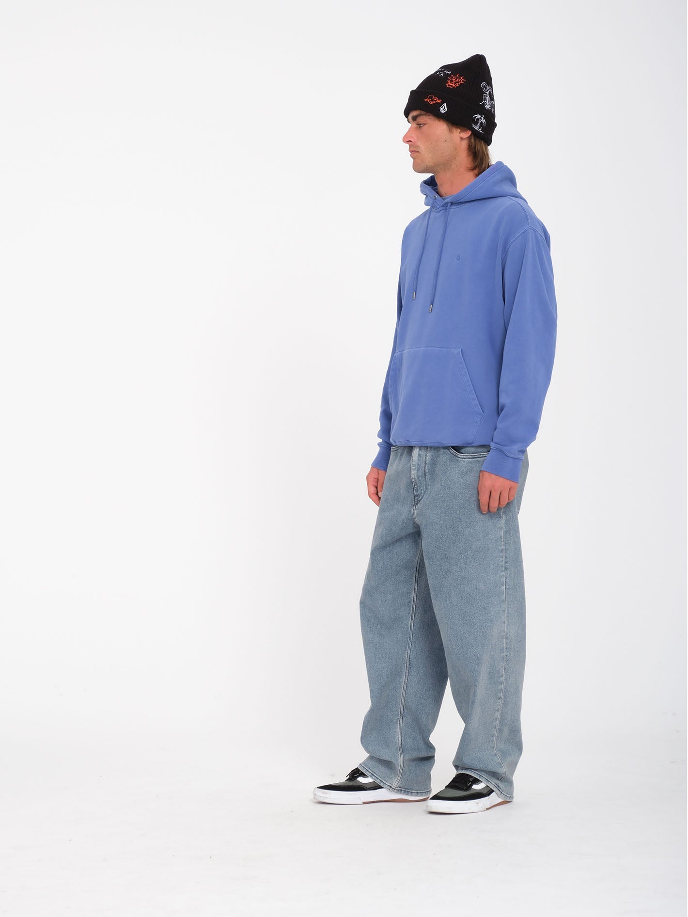 Single Stone Hoodie - KUGELSCHREIBER BLAU