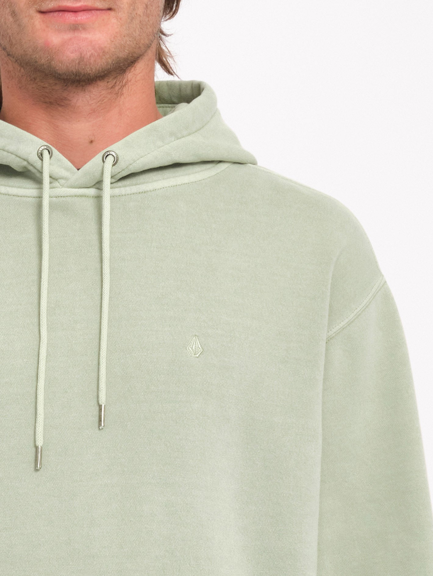 Single Stone Hoodie - GREEN TEA