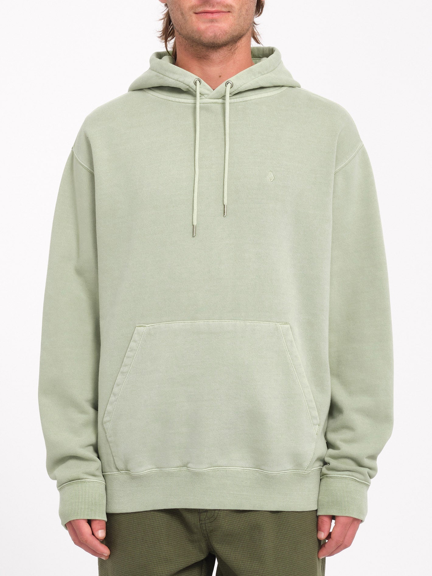 Single Stone Hoodie - GREEN TEA