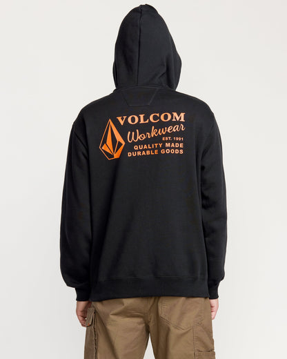 Workwear Hoodie - Black