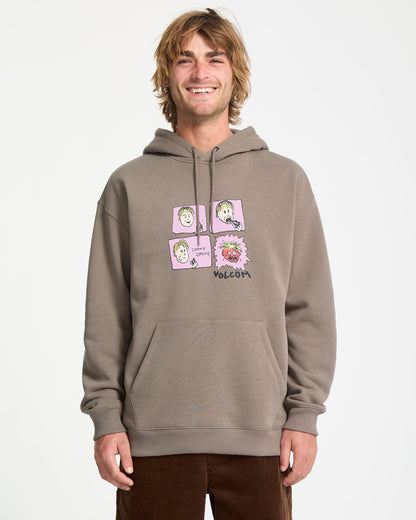 Chomp Chomp Kapuzenpullover - Gestromt