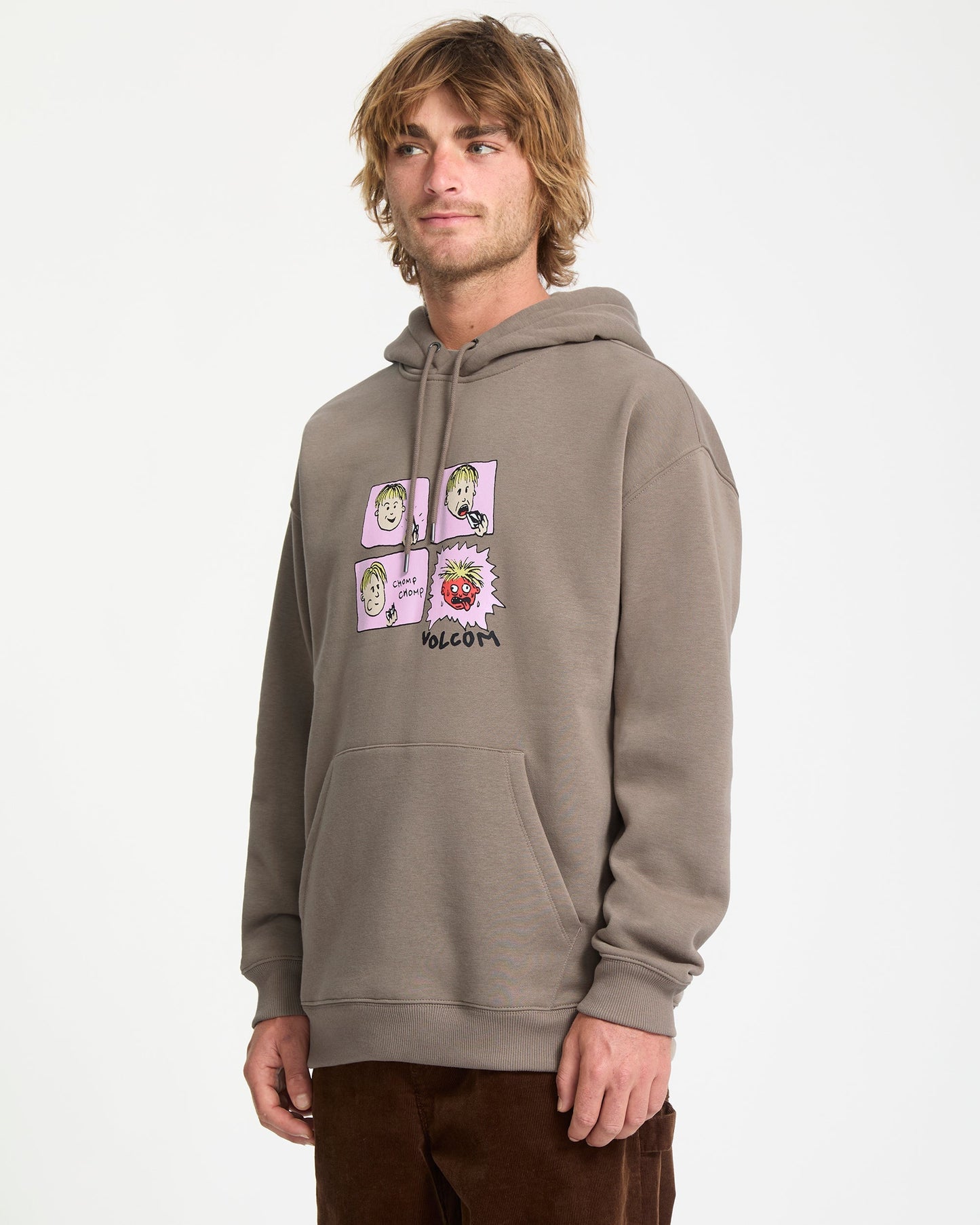 Chomp Chomp Kapuzenpullover - Gestromt