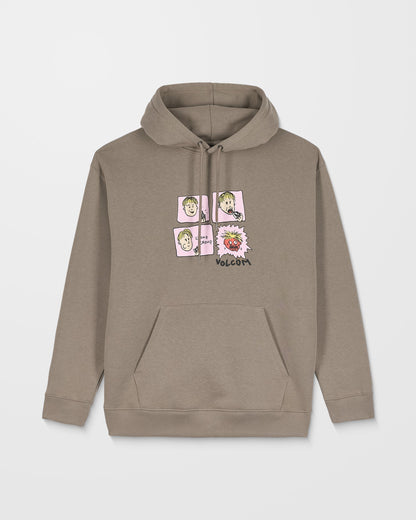 Chomp Chomp Kapuzenpullover - Gestromt