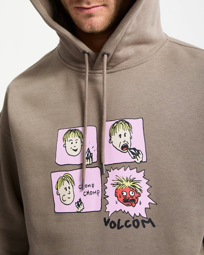 Chomp Chomp Kapuzenpullover - Gestromt