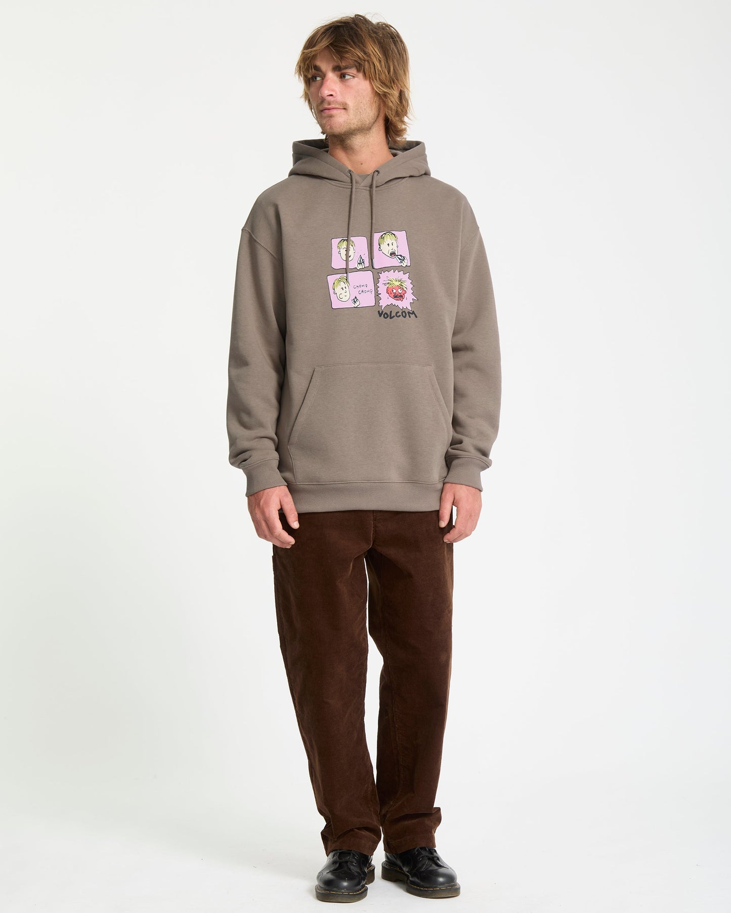 Chomp Chomp Kapuzenpullover - Gestromt