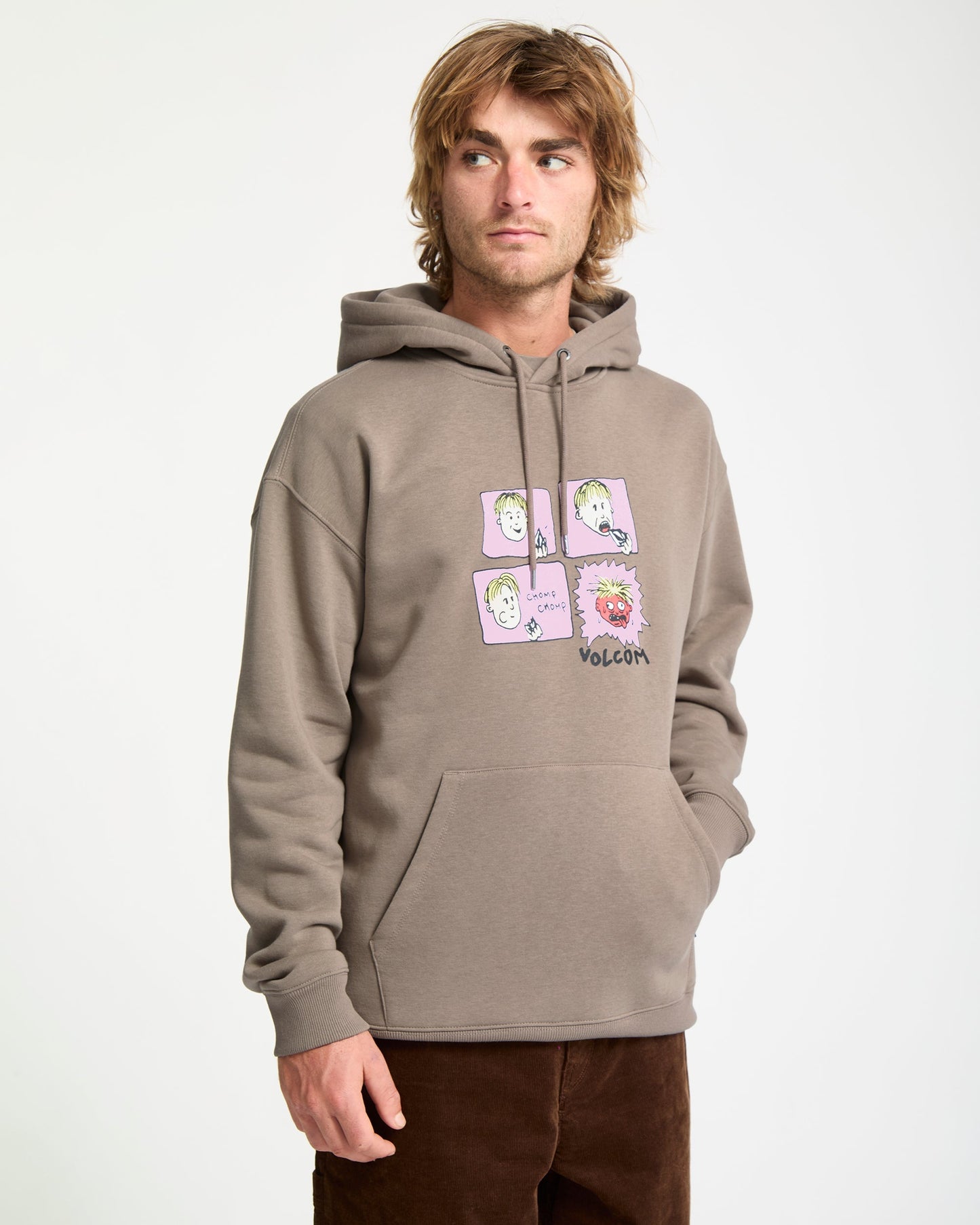 Chomp Chomp Kapuzenpullover - Gestromt