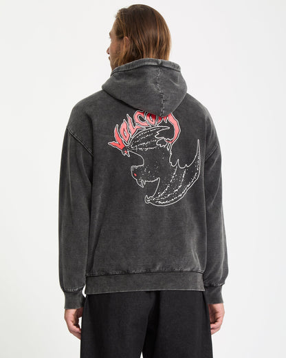 Nightwasher Hoodie - Helles Säureschwarz