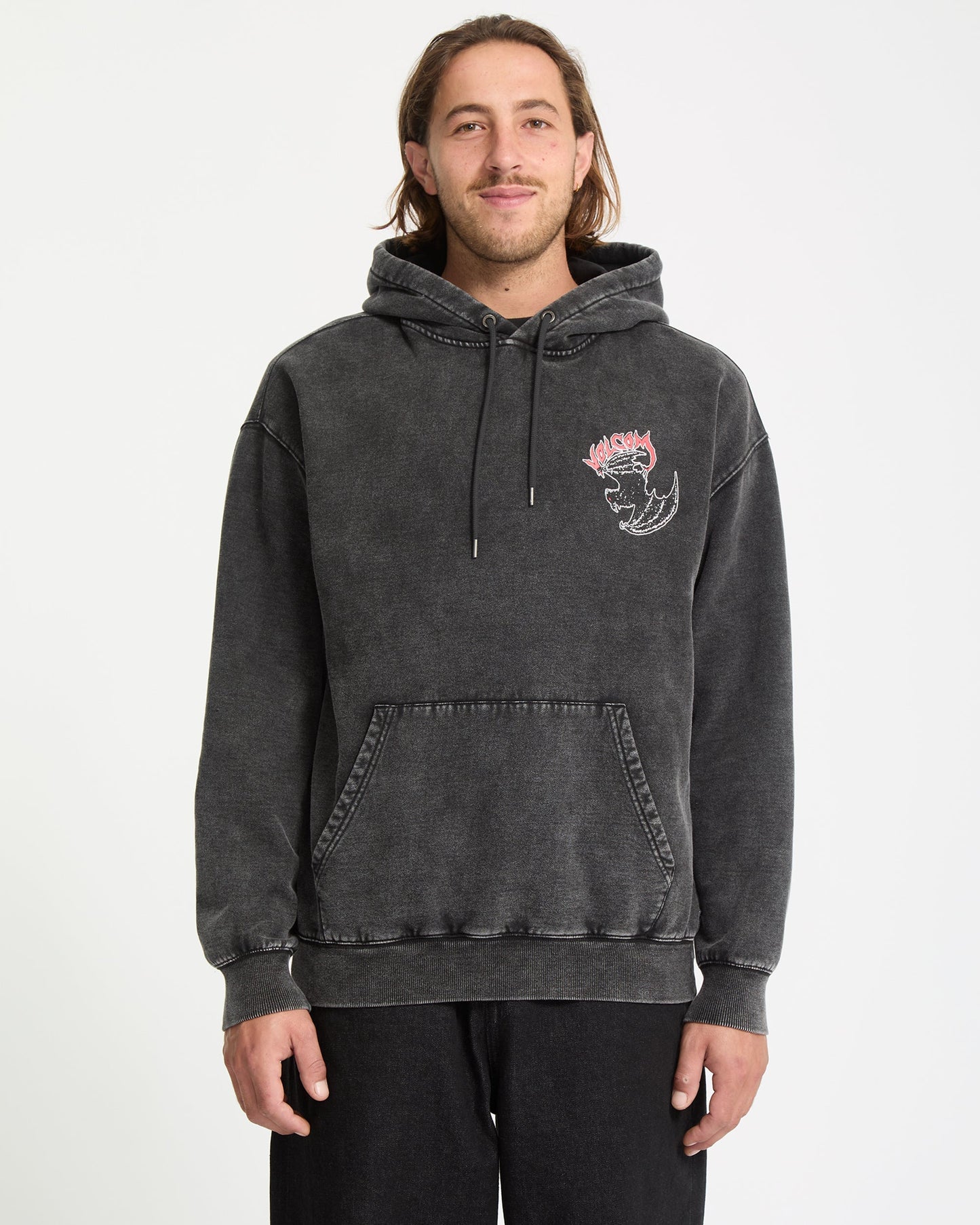 Nightwasher Hoodie - Helles Säureschwarz