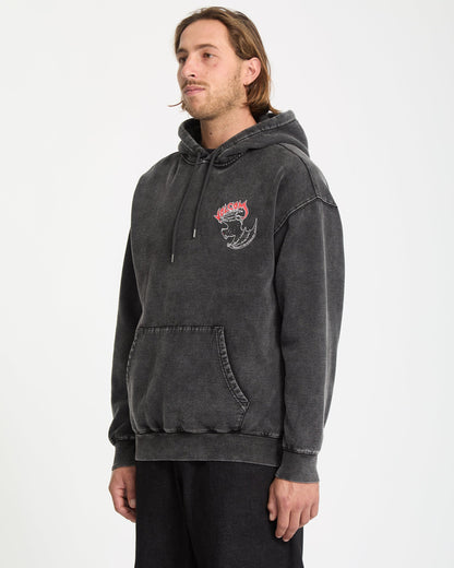 Nightwasher Hoodie - Helles Säureschwarz