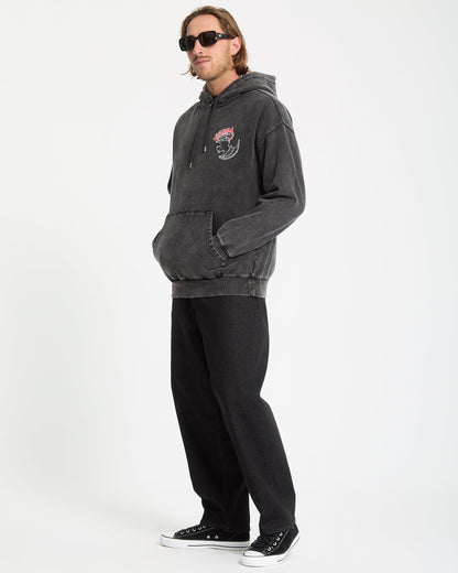 Nightwasher Hoodie - Helles Säureschwarz