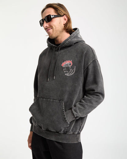 Nightwasher Hoodie - Helles Säureschwarz