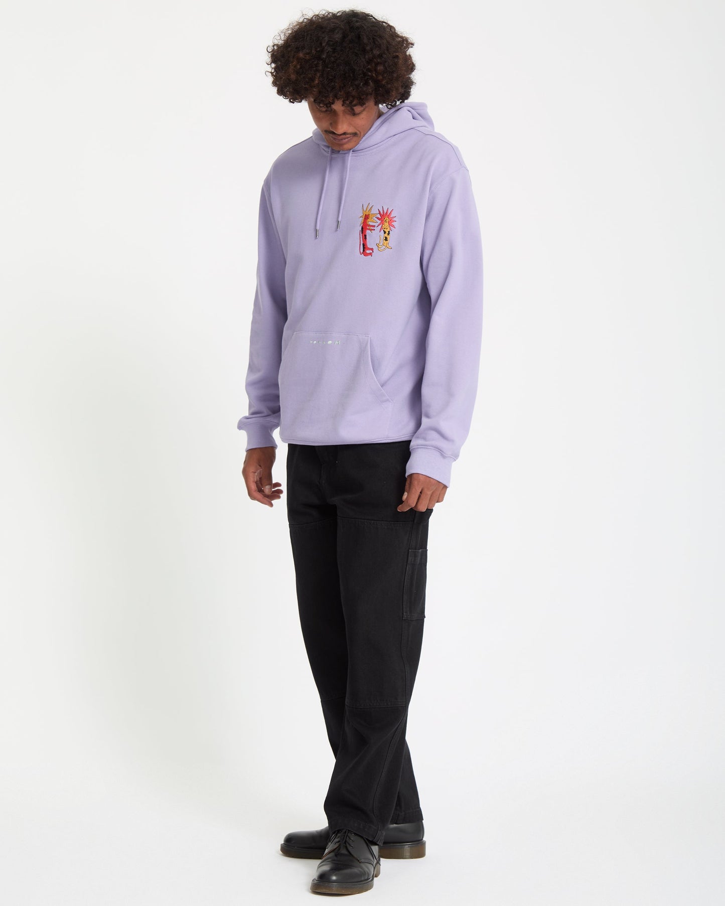 Sweat À Capuche Longo Cats - Purple Ash