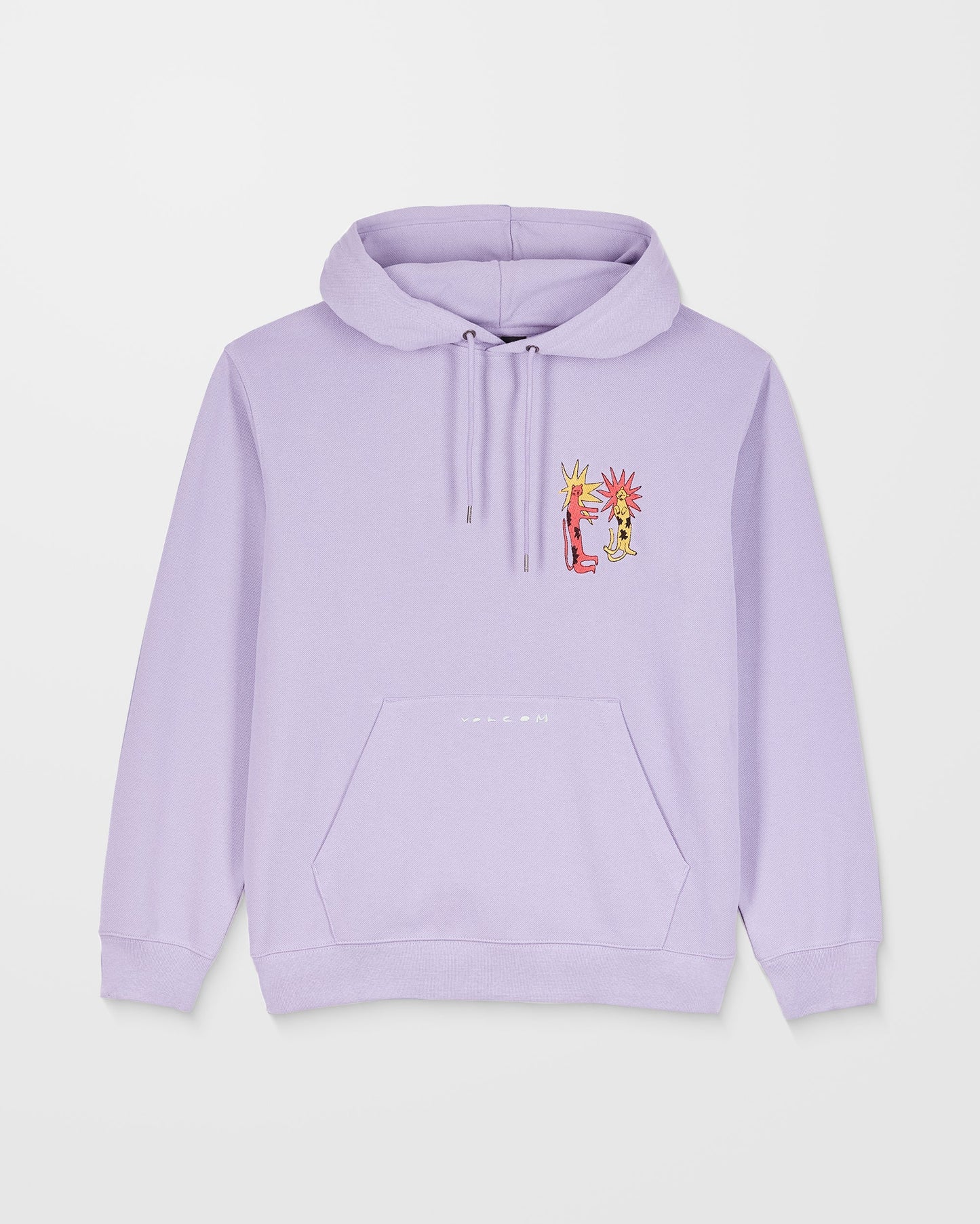 Sweat À Capuche Longo Cats - Purple Ash