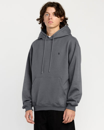 Sweat À Capuche Single Stone - Asphalt Black
