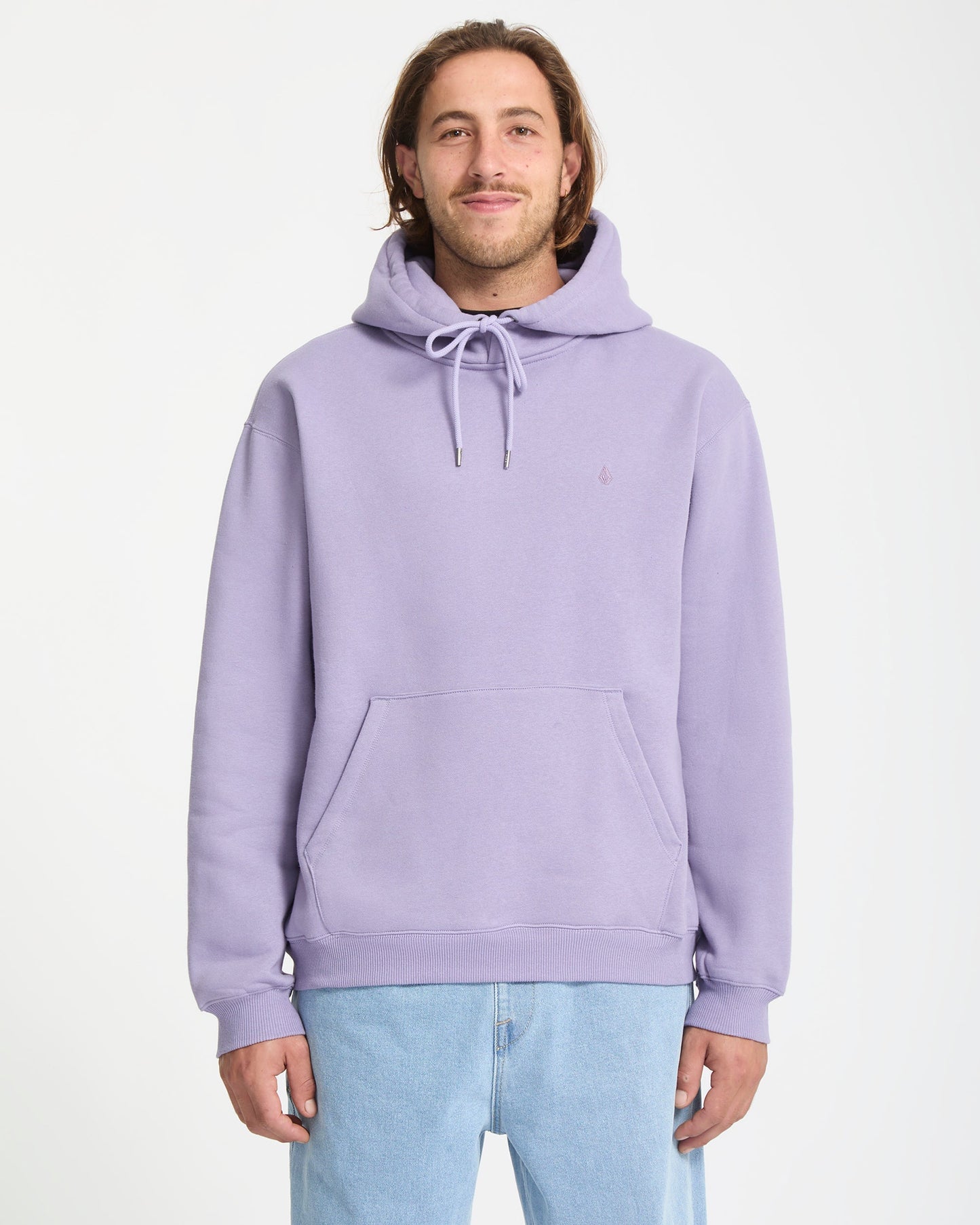 Sweat À Capuche Single Stone - Purple Ash