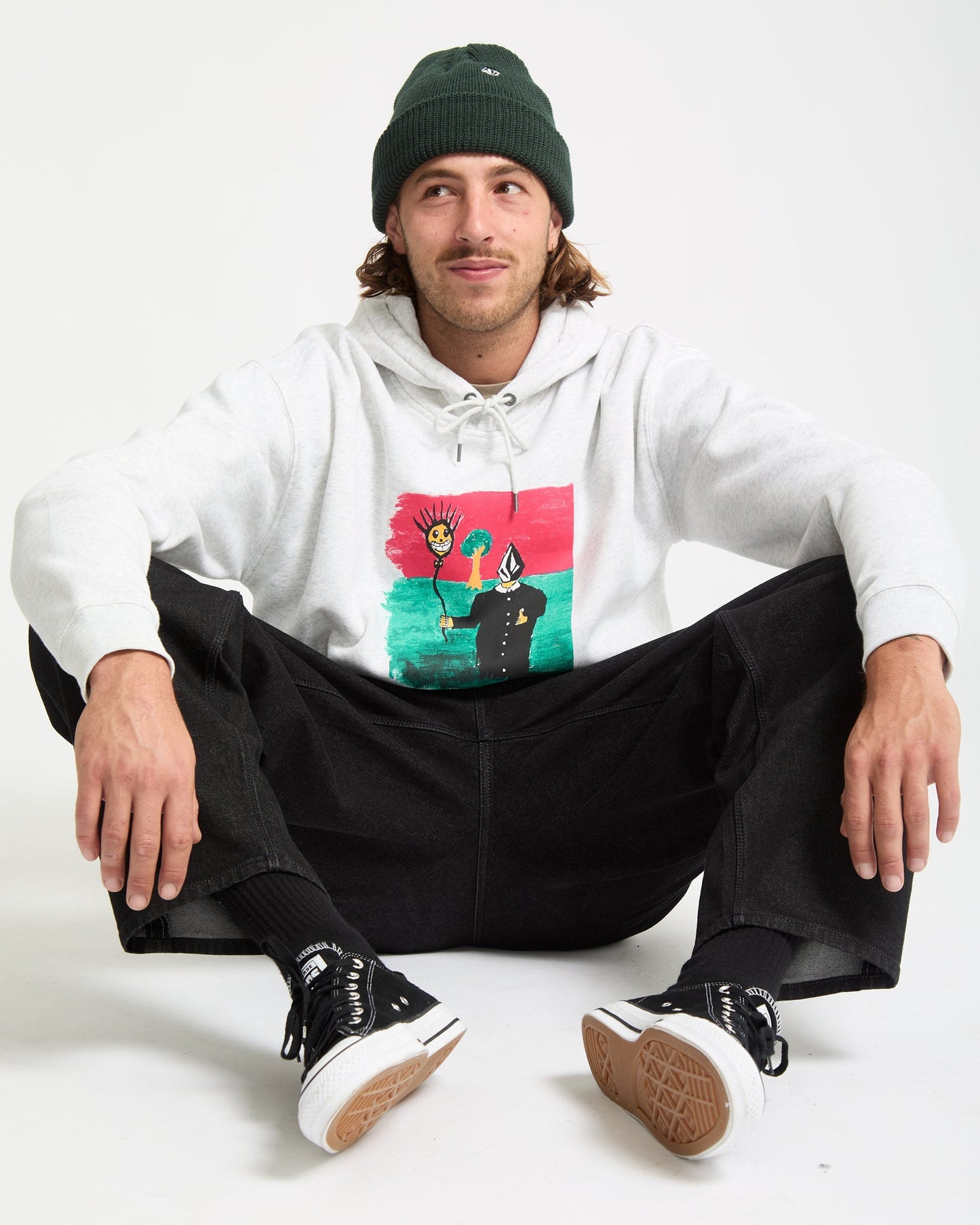 Issam Hoodie - Bone Heather