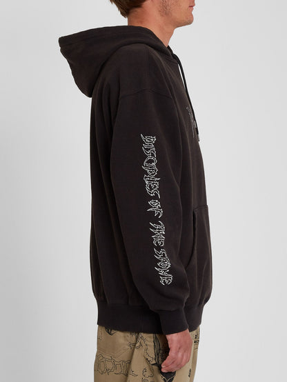 Sweat à capuche Something Out There - BLACK