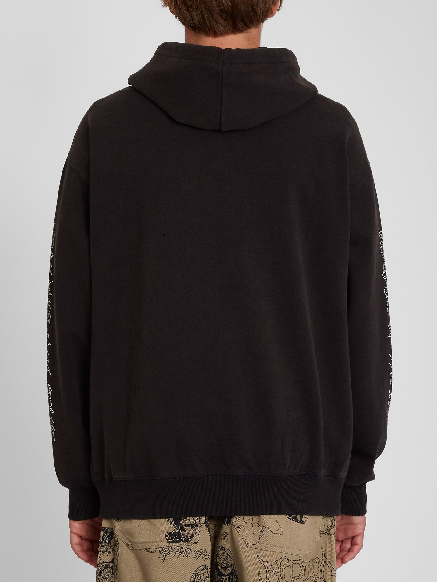 Sweat à capuche Something Out There - BLACK