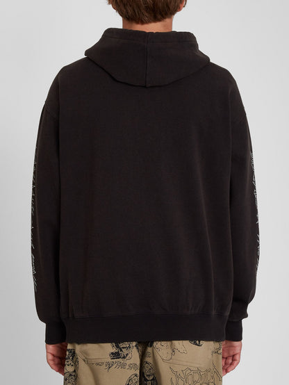 Sweat à capuche Something Out There - BLACK