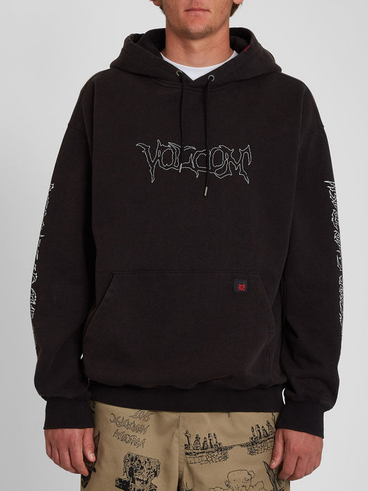 Sweat à capuche Something Out There - BLACK