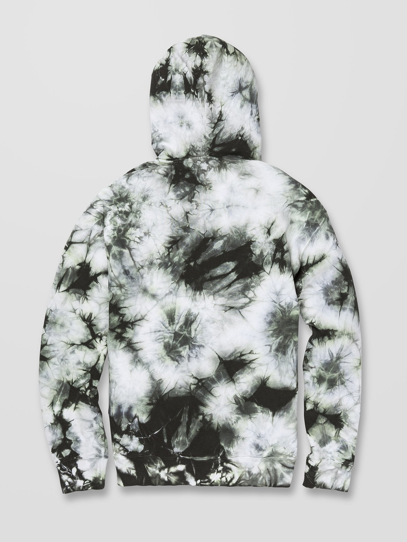 Sweat à capuche Iconic Stone Plus - LIME TIE DYE