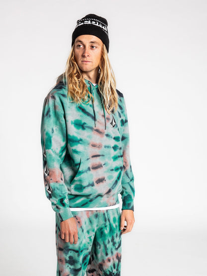 Iconic Stone Plus Hoodie - Tie Dye