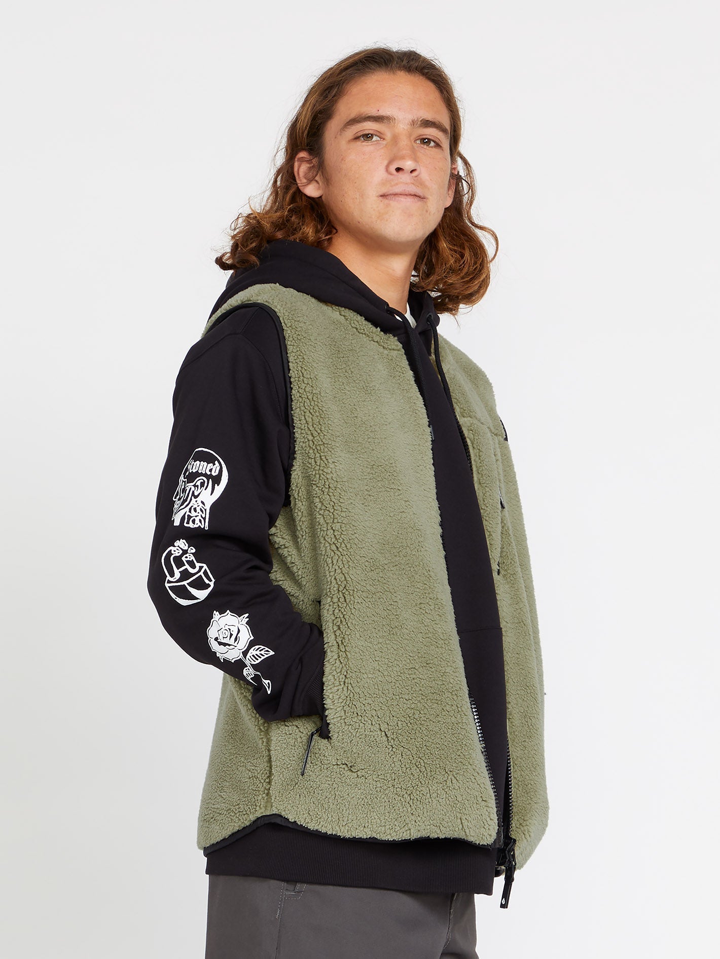 Sweat à capuche Watanite - BLACK