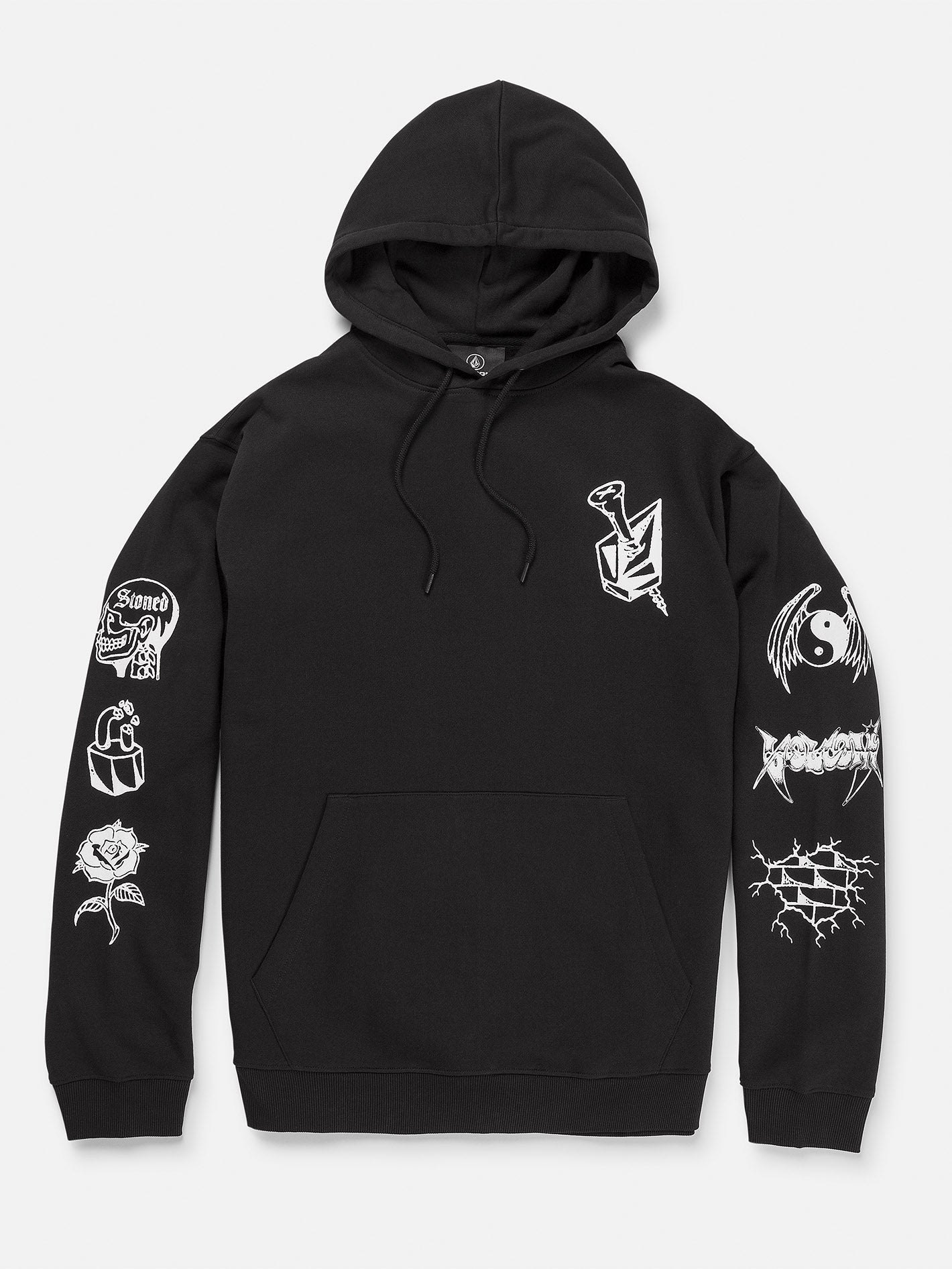 Sweat à capuche Watanite - BLACK