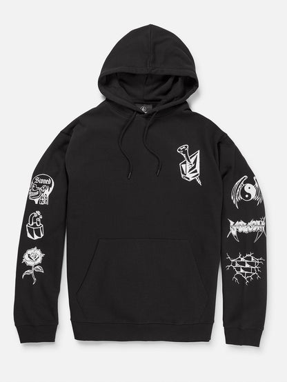 Sweat à capuche Watanite - BLACK