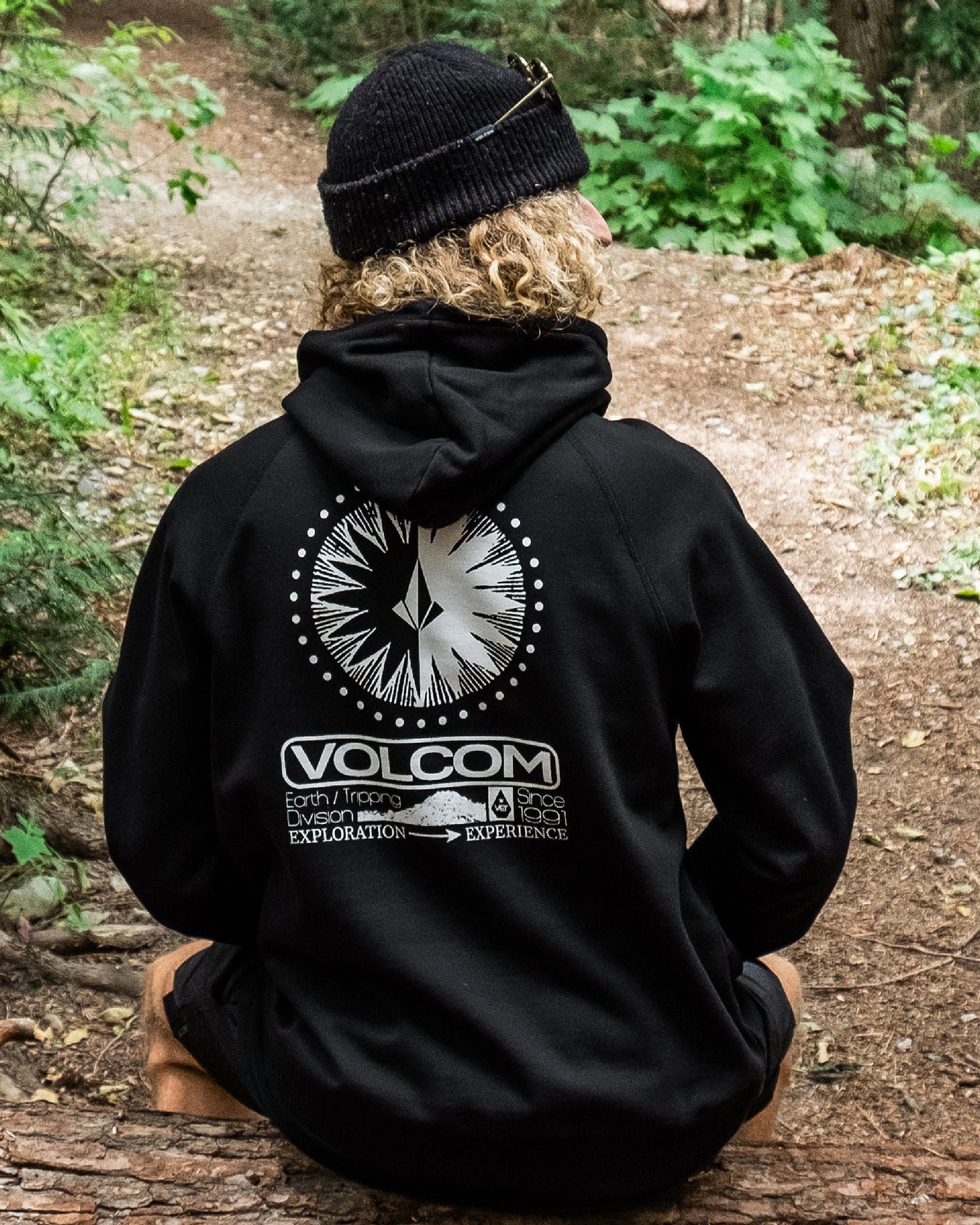 Sweat à capuche Outthere - Black