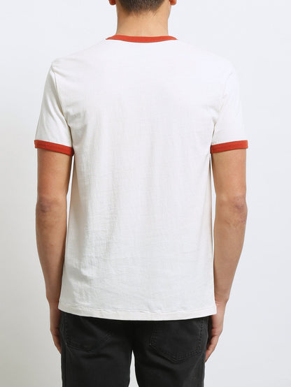 T-shirt à manches courtes Slowburn - Egg White