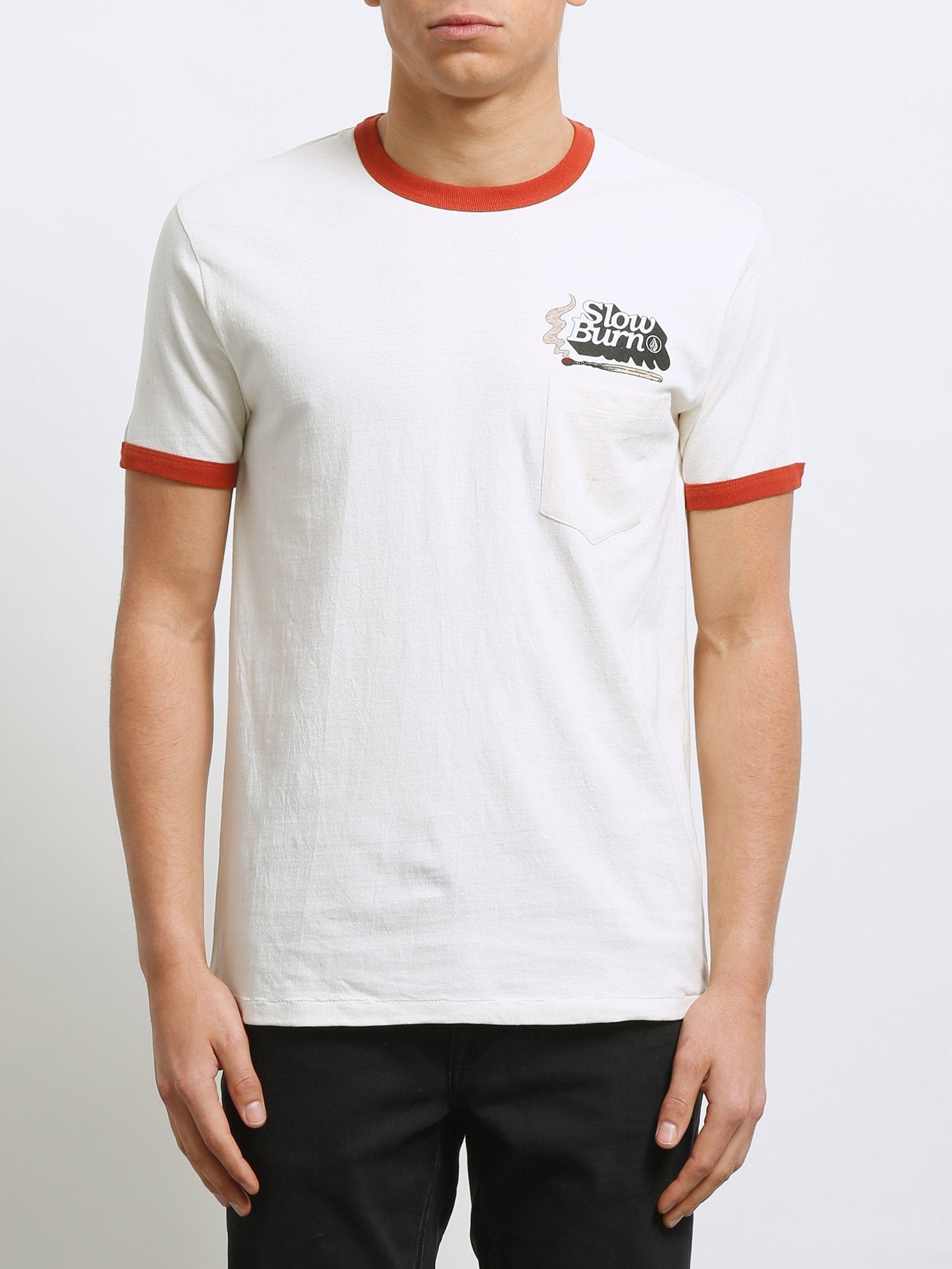 T-shirt à manches courtes Slowburn - Egg White