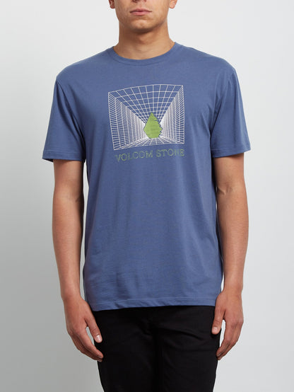 Digi Short Sleeve T-Shirt - Deep Blue