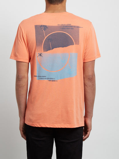 Over Ride Kurzarm-T-Shirt - Lachs