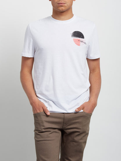 T-shirt à manches courtes Over Ride - White