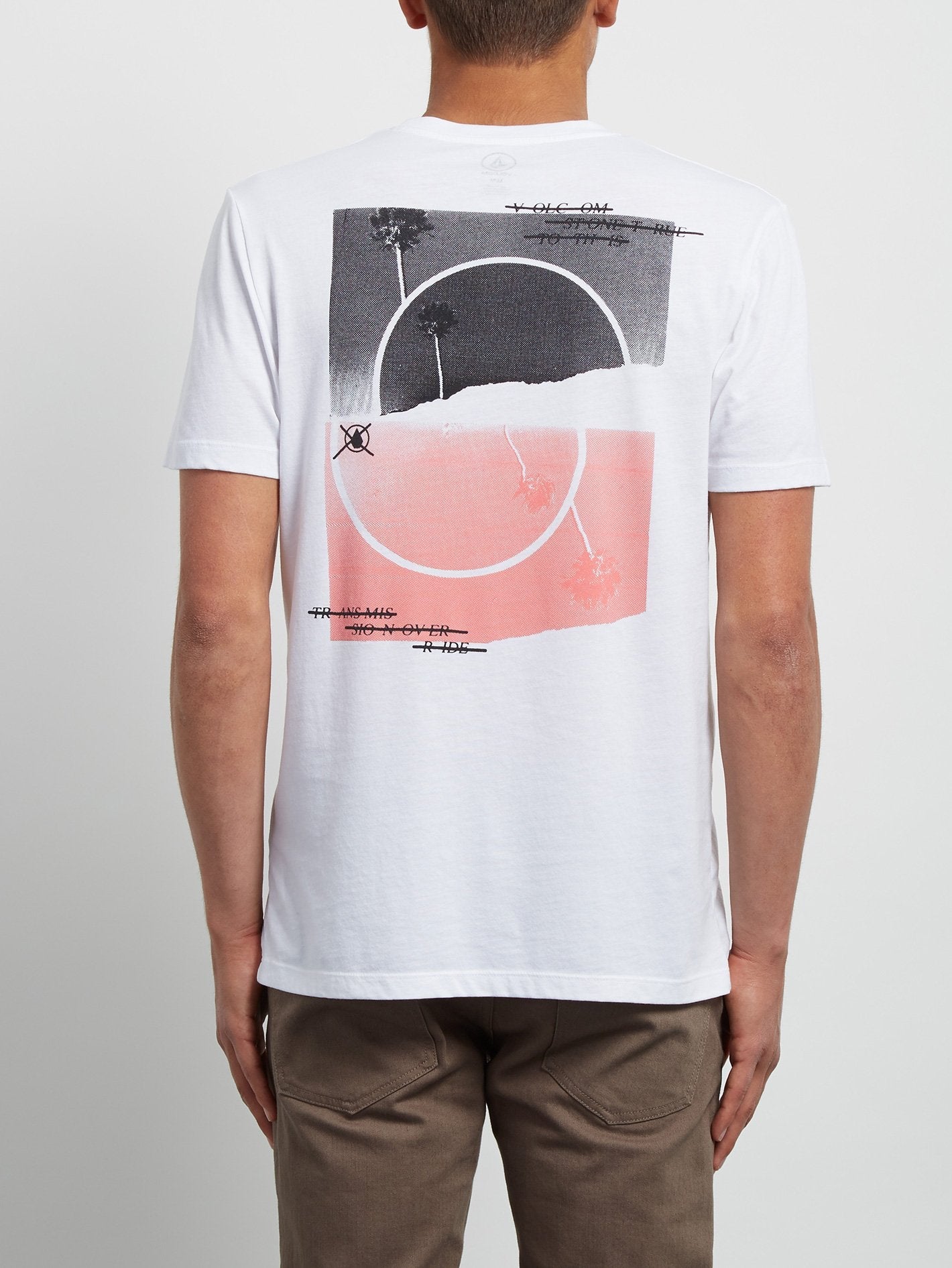 T-shirt à manches courtes Over Ride - White