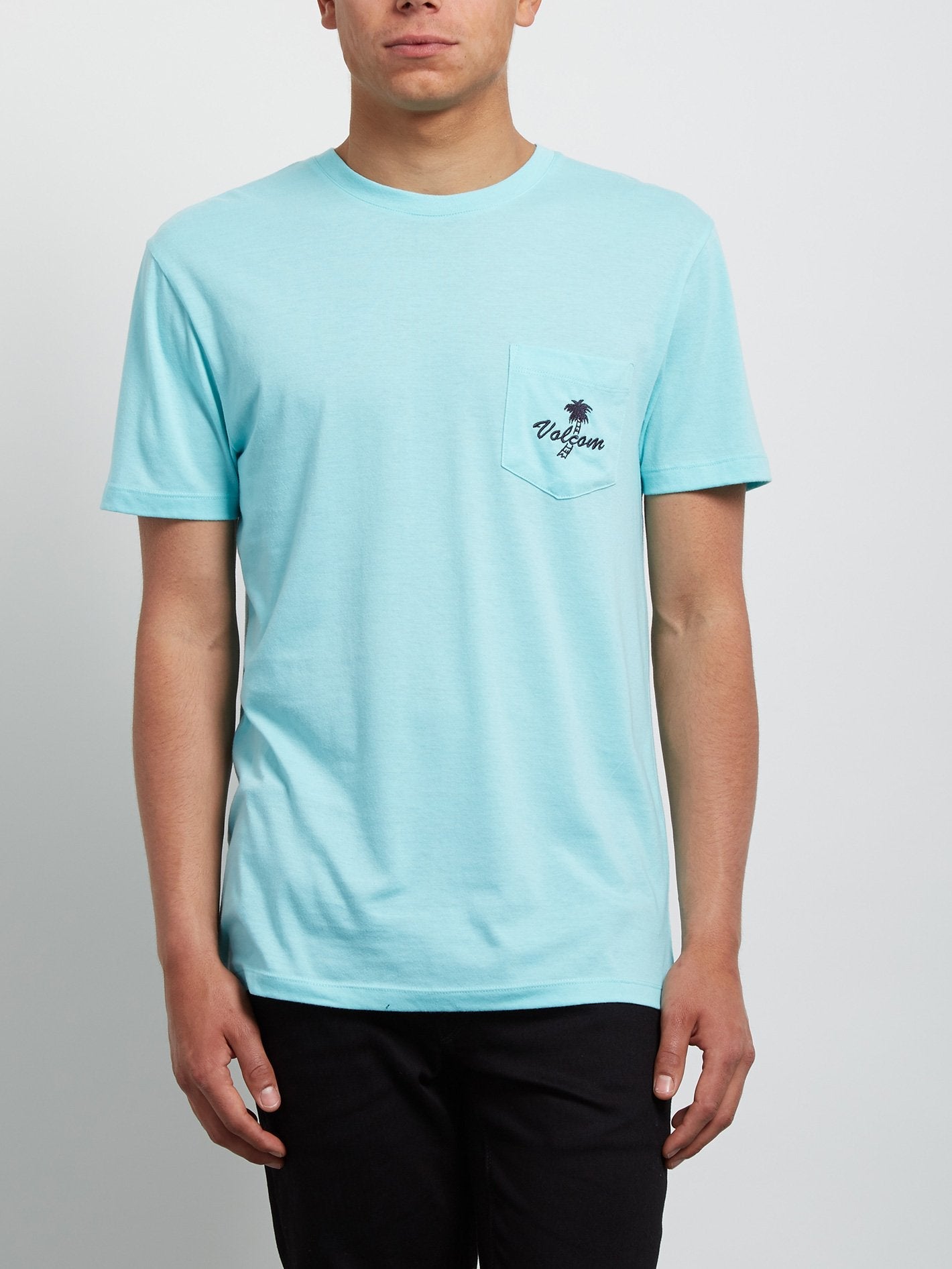 Last Resort Kurzarm-T-Shirt - Blasses Aqua