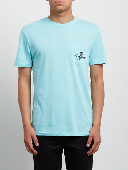 Last Resort Kurzarm-T-Shirt - Blasses Aqua