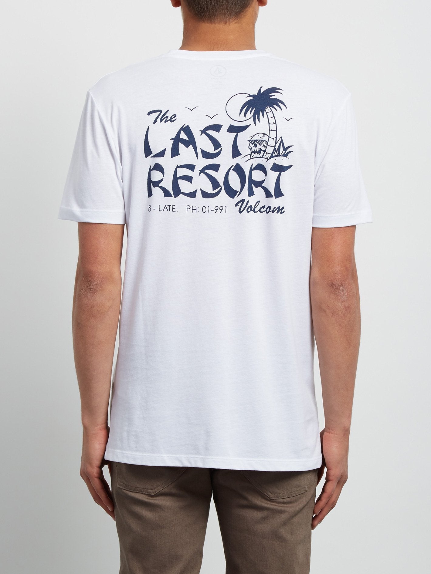 Last Resort Kurzarm-T-Shirt - Weiß
