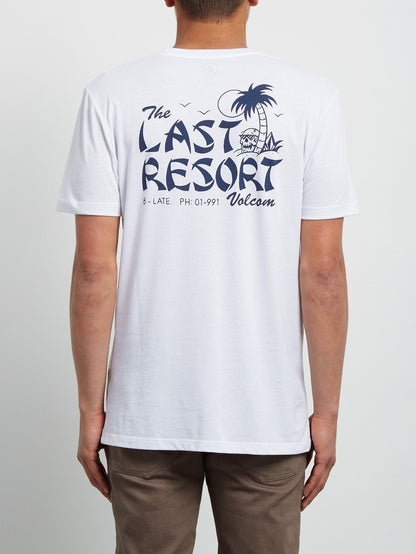 Last Resort Kurzarm-T-Shirt - Weiß