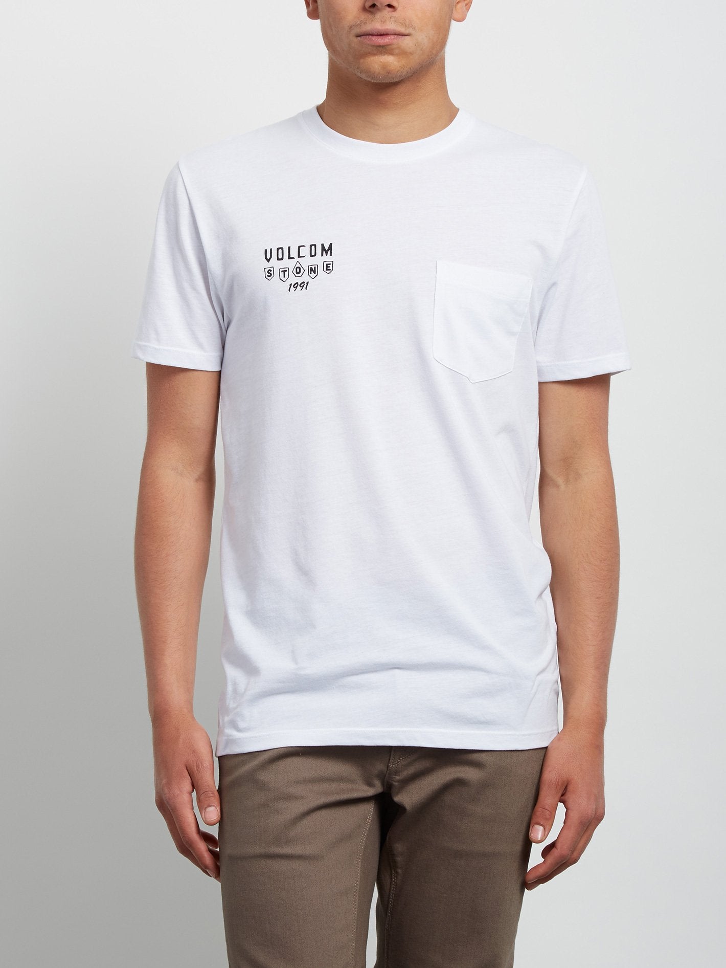 Hellacin Kurzarm-T-Shirt - Weiß